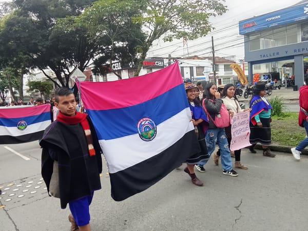 Autoridades Indígenas del Suroccidente Colombiano, Aiso, se movilizan masivamente a Bogotá para sumarse a apoyar la lucha por las reformas sociales