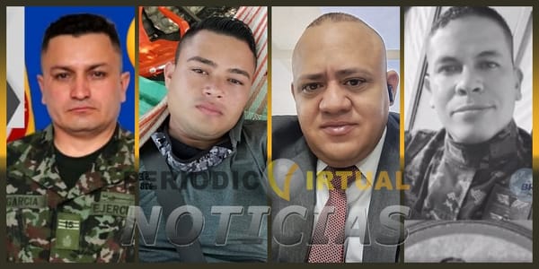 Los rostros de los cinco militares asesinados en el sur del Cauca