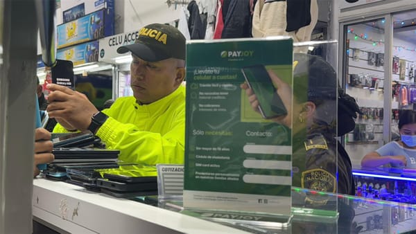 Operativo en Popayán contra venta ilegal de celulares