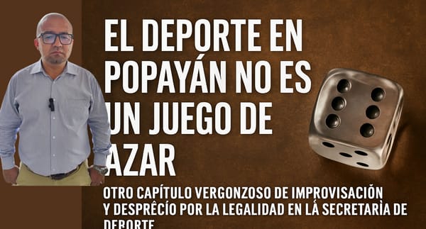 El deporte en Popayán no es un juego de azar