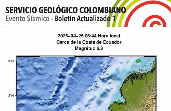 ¿Sintió el temblor?, este fue el epicentro