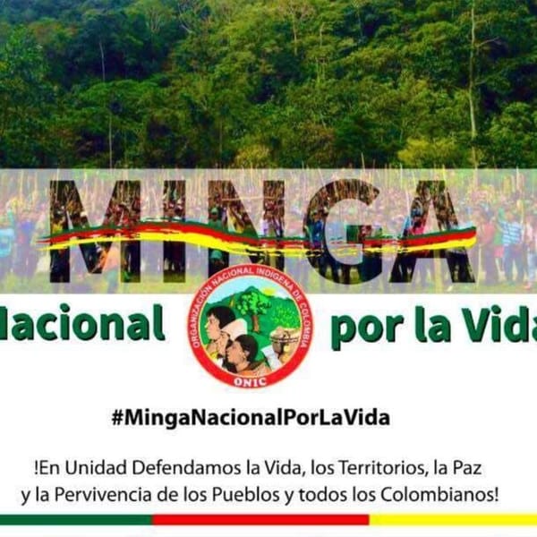 Más de 20 mil indígenas se movilizarán por Bogotá para construir así un gobierno democrático y popular
