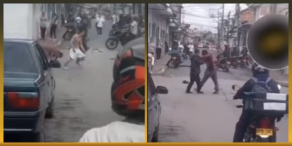 Video muestra brutal riña que terminó en homicidio en el sector de la Galería La 13