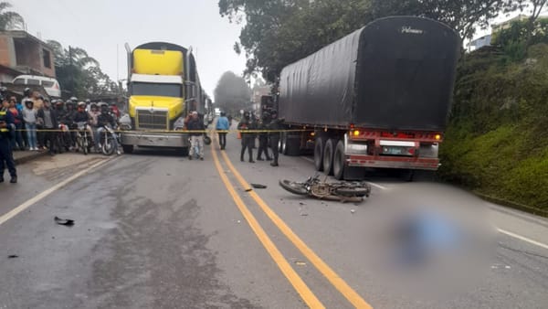 Fatal accidente de tránsito en Piendamó: vía panamericana cerrada