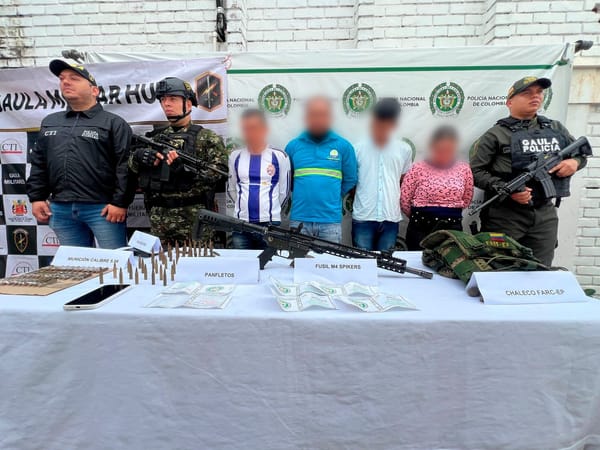 La unión de fuerzas por la seguridad del Huila, permitió captura de tres presuntos integrantes de la Red de Apoyo del frente Iván Díaz