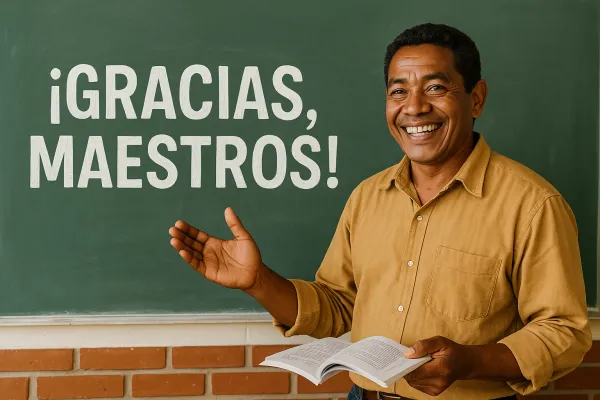 15 de mayo: Día del Maestro, un homenaje a quienes aún creen en el poder transformador de la educación