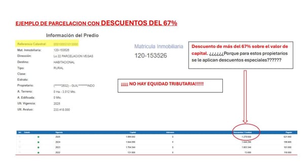 ¿Impuesto predial con descuento VIP? Popayán y la nueva élite tributaria de los ‘elegidos