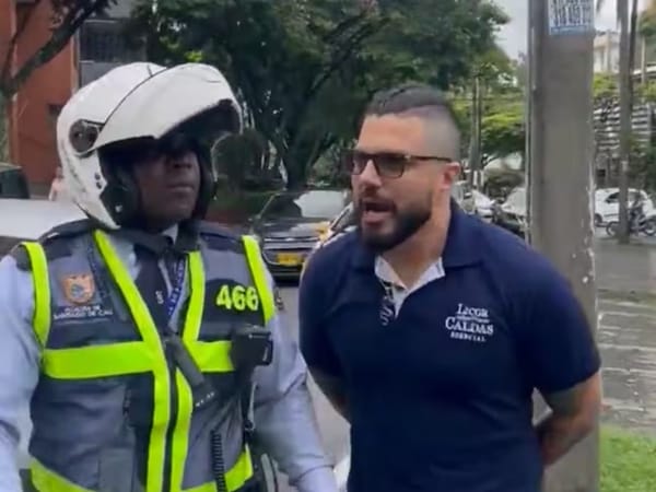 Ordenan la captura de hombre que tuvo actos racistas con un agente de tránsito en Cali