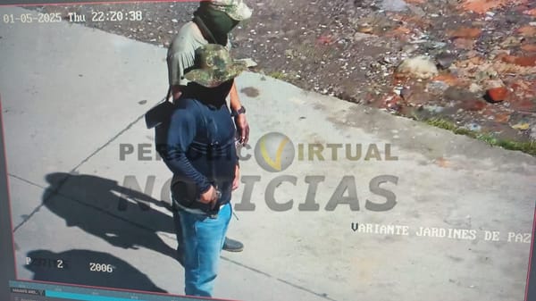 Instalan retén ilegal en la variante norte de Popayán: y la seguridad dónde está?