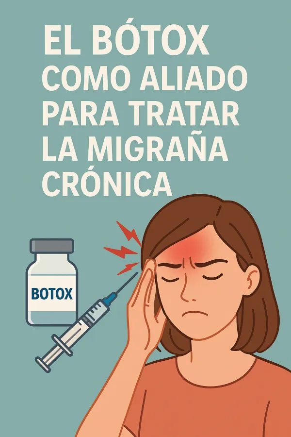 El bótox como aliado para tratar la migraña crónica