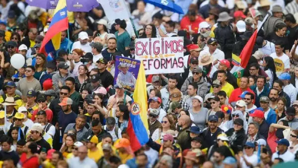 Los colombianos preparados para movilizarse este 28 y 29 de mayo en defensa de la reforma laboral