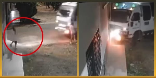 Milagro en las calles de Florencia: niño fue embestido por una buseta y no sufrió heridas