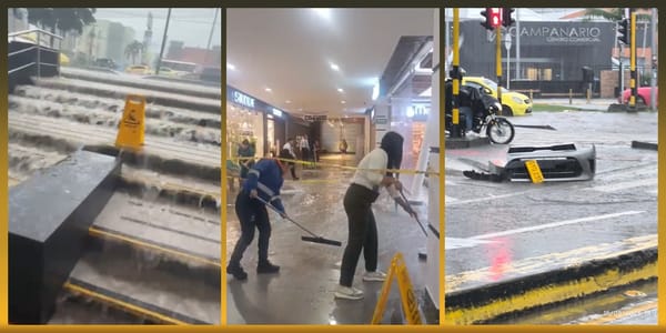 Inundaciones en Popayán: ni Campanario se salvó de las emergencias