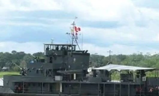 Dos muertos y un desaparecido luego del choque de buque de la Marina de Guerra en río Amazonas