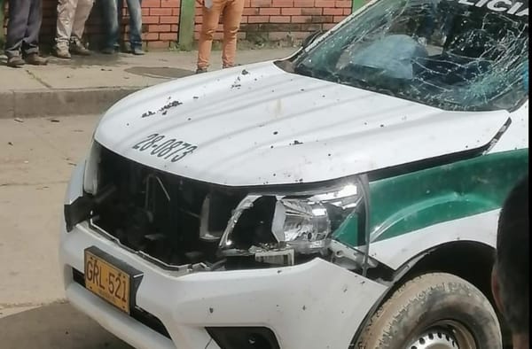 Atentado contra la Policía en Rosas, Cauca