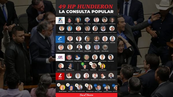 Estos son los 49 senadores que votaron en contra de la Consulta Popular