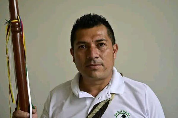 Asesinan al coordinador general de Camawari y a sus dos escoltas en Ricaurte, Nariño