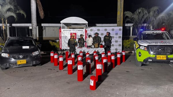 Ejército propina golpe al narcotráfico 280 kilos de marihuana incautados en tanques que simulaban extintores