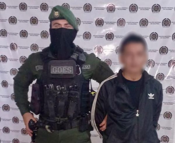Capturado en la vía al Tambo por portar motocicleta con numeración alterada