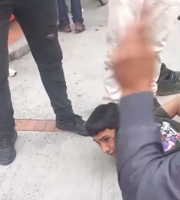 (Video) Así fue la captura del presunto sicario que atentó contra Miguel Uribe Turbay