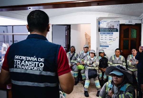 La Secretaría de Tránsito y Transporte realizó capacitaciones sobre seguridad vial en Urbaser