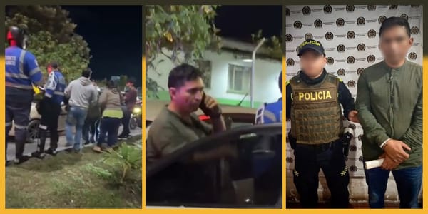 Le pegó un "martillazo" a un joven, quien le reclamó por pasarse un semáforo en rojo