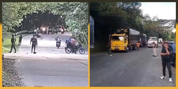 Atentado con explosivos en el Patía: un civil herido y cierre total de la vía Panamericana