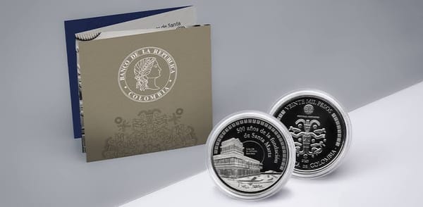 Santa Marta recibe moneda conmemorativa por sus 500 años de fundación