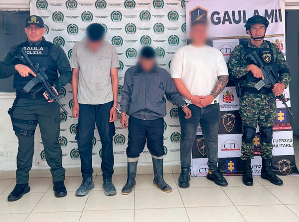 Capturados presuntos responsables de secuestros en el Huila, integrantes del GAO-r Frente Hernando González Acosta