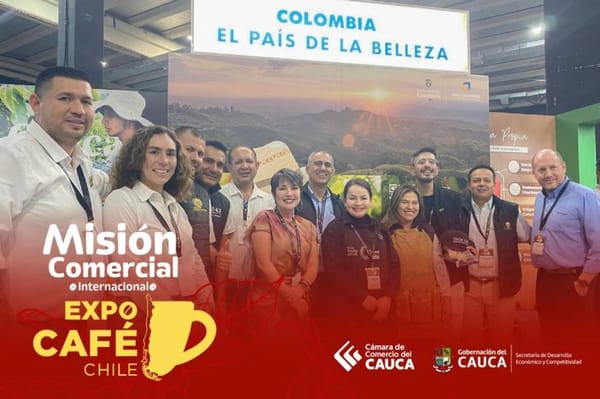 Cauca conquista Chile con su café de alta calidad en ExpoCafé 2025