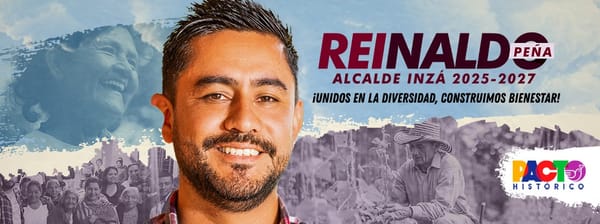 Este es el perfil de Reinaldo Peña, candidato a la alcaldía de Inzá en las elecciones atípicas