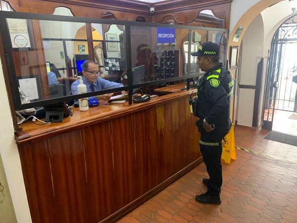 Las acciones de control de la Policía en el sector hotelero de Popayán