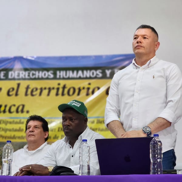 En Caloto, diputado William Campiño exige garantías reales para el norte del Cauca