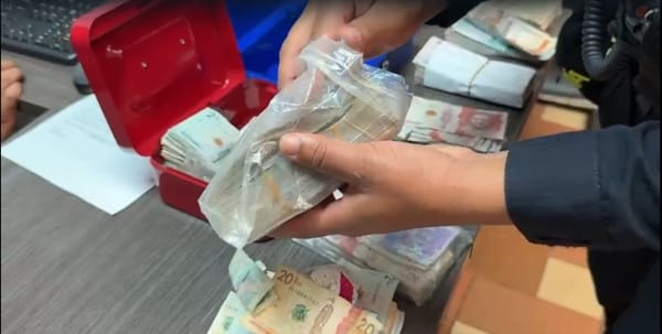 De película: en fuga fallida, capturan a presuntos ladrones y hallan botín millonario