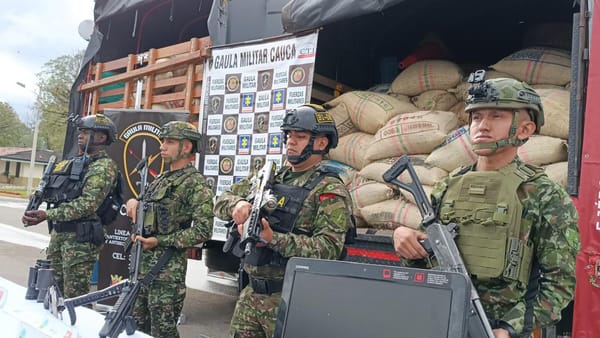 Más de una tonelada de café recuperada y seis capturados en operativo militar