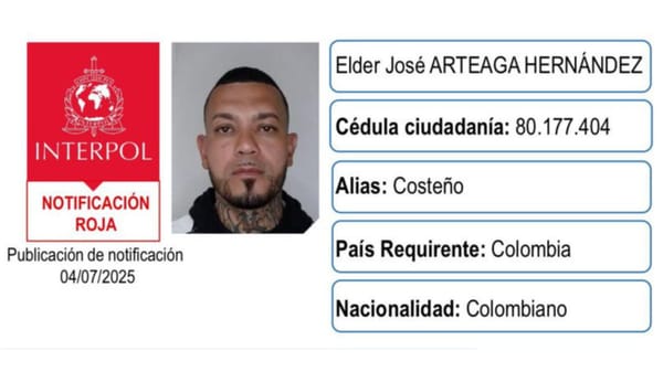Capturado alias El Costeño, señalado de coordinar y ejecutar el atentado contra el senador Miguel Uribe