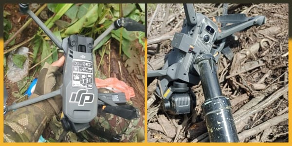 Ejército neutraliza dron utilizado para atentar contra tropas en El Plateado, Cauca
