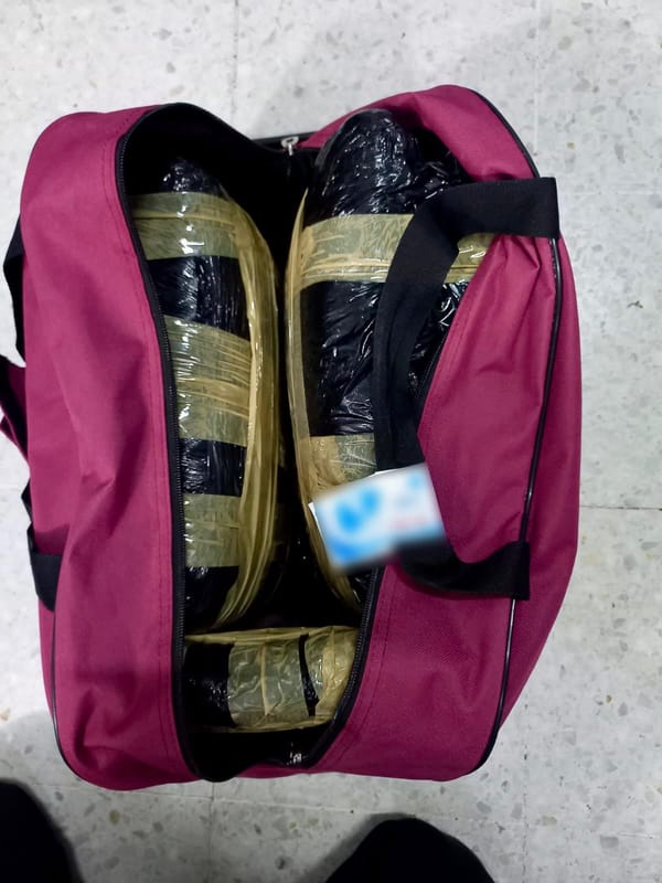 Capturado hombre con varios kilos de marihuana en terminal de Popayán