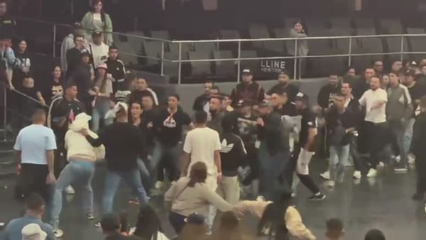 (Vídeos) Los momentos de angustia que se vivieron en el Movistar Arena tras una riña