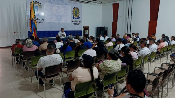 Comunidades de Popayán participan en la construcción de planes para reducir riesgos