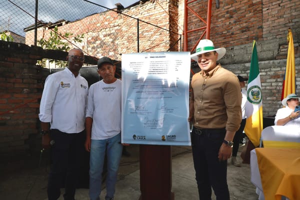 Gobernación del Cauca mejora la calidad de vida en Timbío con nuevo alcantarillado sanitario