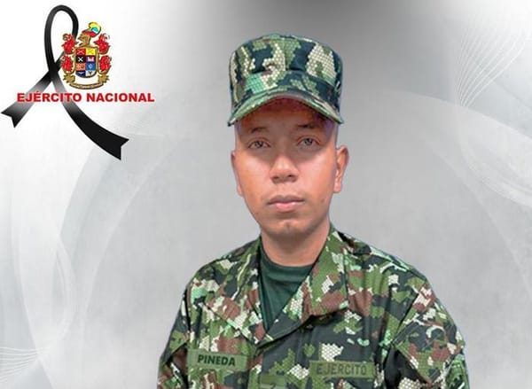 Esneider Alejandro Pineda Olarte, el soldado quilichagüeño que murió en un ataque de las disidencias de las Farc de alias Calarcá