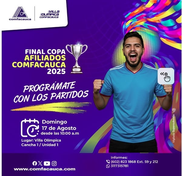 🏆 Todo o nada: SENA y Uten se disputan la corona de la Copa Afiliados Comfacauca