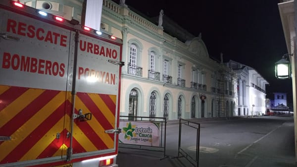 Más detalles la madrugada movida en Popayán y otros municipios tras el fuerte temblor