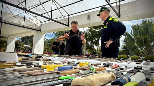 Más de 600 armas blancas incautadas en Popayán durante 12 días de operativos conjuntos