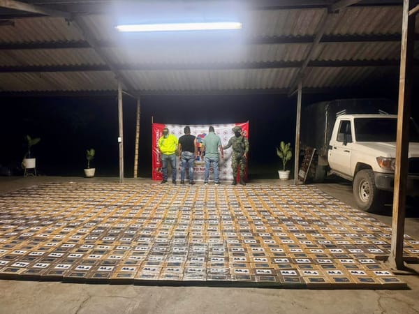 Cae cargamento de cocaína avaluado en más de 6.450 millones en el norte del Cauca