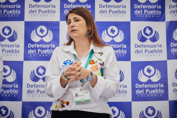 La defensora del Pueblo de Colombia, Iris Marín, pide respeto por la labor de la jueza Sandra Heredia