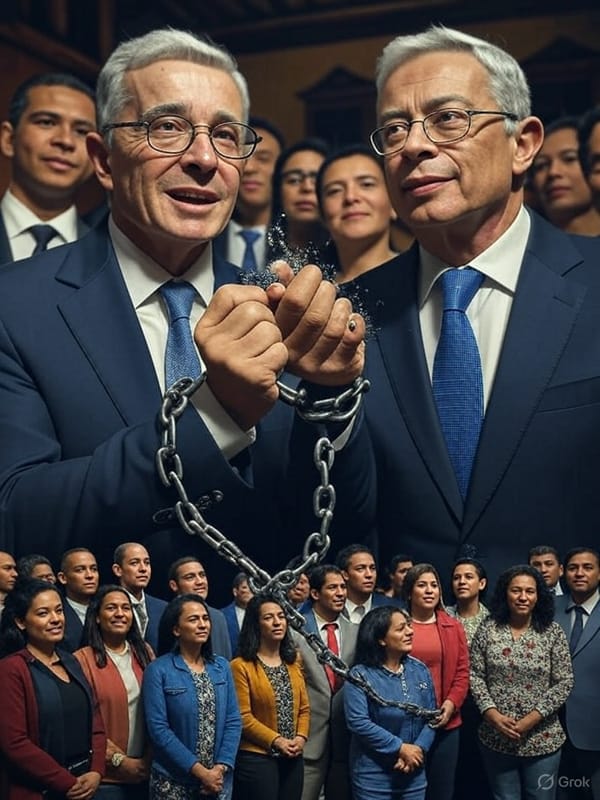 Uribe y Petro: perpetuar su legado es un error para Colombia