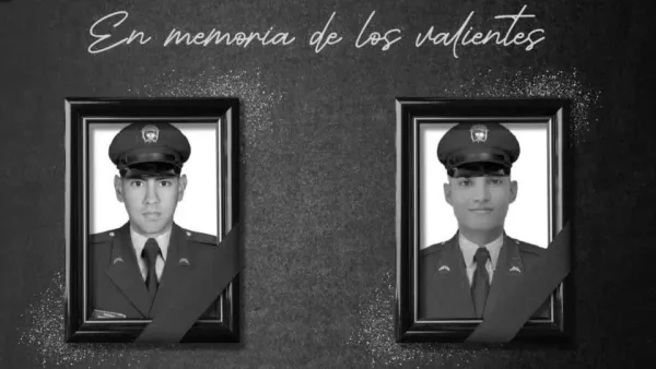 Ofrecen hasta $100 millones por información de los responsables del homicidio de dos policías en Morales, Cauca