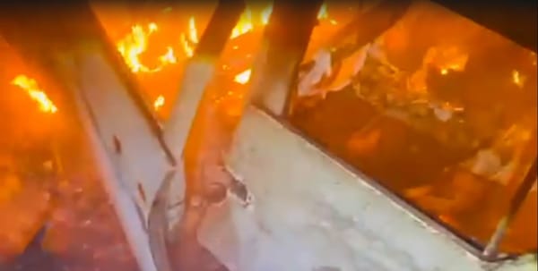 El misterio del retén ilegal en la Panamericana: dentro de un vehículo incinerado encuentran tres cuerpos